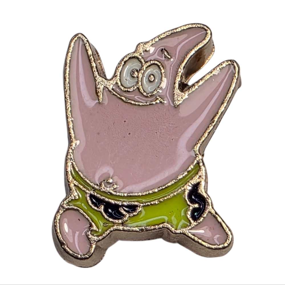 SpongeBob SquarePants & Friends Characters Small Gold Charms YOU PICK 1 - Picture 4 of 11